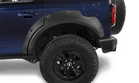 Thumbnail for Bushwacker 2021+ Ford Bronco 4-Door Pocket Style Flares 4pc - Black
