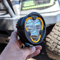 Thumbnail for KC HiLiTES Round Universal Shrouds for Flex Era 3 Lights (Pair)