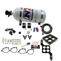 Thumbnail for Nitrous Express Dominator Billet Crossbar Pro-Power Nitrous Kit (100-500HP) w/10lb Bottle
