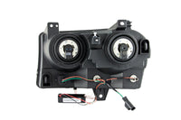Thumbnail for ANZO 2005-2010 Chrysler 300 Crystal Headlights w/ Halo Black (CCFL)