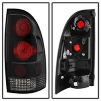 Thumbnail for Spyder Toyota Tacoma 05-15 Euro Style Tail Lights Black ALT-YD-TT05-BK