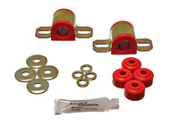 Thumbnail for Energy Suspension 90-94 Mitsubishi Eclipse AWD Red 20mm Rear Sway Bar Bushings (Sway bar end link bu