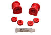 Thumbnail for Energy Suspension 89-94 Nissan 240SX (S13) Red 25mm Front Sway Bar Bushing Set