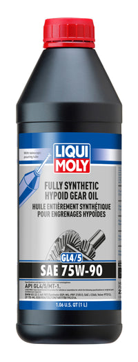 Thumbnail for LIQUI MOLY 1L Fully Synthetic Hypoid Gear Oil (GL4/5) 75W90