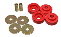 Thumbnail for Energy Suspension 73-79 Chrysler B-Body Red Torsion Bar Crossmember Mount Bushing Set