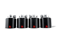Thumbnail for Akrapovic 06-13 Chevrolet Corvette ZO6/ZR1 (C6) Tail Pipe Set (Carbon 115 mm)
