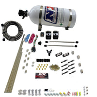 Thumbnail for Nitrous Express 8 Cyl Dry Direct Port 2 Solenoids Nitrous Kit (200-600HP) w/10lb Bottle