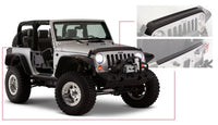 Thumbnail for Bushwacker 07-18 Jeep Wrangler Trail Armor Hood and Tailgate Protector Excl Power Dome Hood - Black