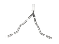 Thumbnail for aFe Large Bore-HD 4in 409SS DPF-Back Exhaust System w/Polished Tips 20 GM Diesel Trucks V8-6.6L