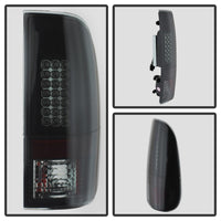 Thumbnail for Spyder Ford F150 side 97-03/F250 Super Duty 99-07 LED Tail Lights Blk Smke ALT-YD-FF15097-LED-BSM
