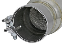 Thumbnail for aFe MACH Force-Xp 304 Stainless Steel Resonator 2.5in Inlet/Outlet x 4in Dia x 15in Body x 19in L