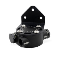 Thumbnail for Mishimoto 3/4 - 16 Thread Remote Oil Filter Mount - Black