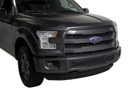 Thumbnail for Putco 15-17 Ford F-150 - Stainless Steel Black Punch Design Bumper Grille Inserts