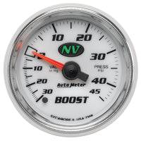 Thumbnail for Autometer 52mm Mechanical 30 In Hg-Vac/45 PSI Vacuum / Boost Gauge
