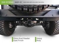Thumbnail for DV8 Offroad 07-21 Jeep Wrangler (JK/JL) Bolt-On Hitch w/o Lights
