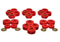 Thumbnail for Energy Suspension 81-91 GM Denali XL/Suburban/Yukon XL 2WD/4WD Red Body (Cab) Mount Set