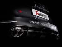 Thumbnail for Akrapovic 14-17 Audi RS6 Avant (C7) Evolution Line Cat Back (Titanium) w/ Carbon Tips