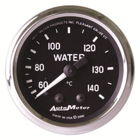 Thumbnail for Autometer Cobra 2-1/16 inch 60-140 Deg Celcius Mechanical Water Temperature Gauge