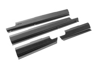 Thumbnail for Rugged Ridge 18-22 Jeep Wrangler (JL) Rocker Pnl/Sill Plate Cvr 4dr. Rocker Guard 4pc. - Tex. Blk