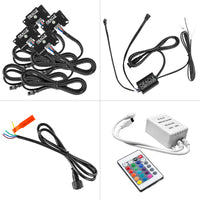 Thumbnail for Oracle Jeep Wrangler JL/JT RGB+W Headlight DRL  Kit - ColorSHIFT w/ Simple Controller SEE WARRANTY