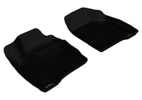 Thumbnail for 3D MAXpider 2006-2013 Chevrolet Impala/Impala Limited Kagu 1st Row Floormat - Black