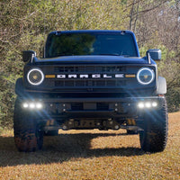Thumbnail for ORACLE Lighting 21-22 Ford Bronco Triple LED Fog Light Kit for Steel Bumper - White SEE WARRANTY