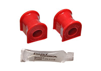 Thumbnail for Energy Suspension 70-78 Nissan 240Z/260Z/280Z Red 18mm Front Sway Bar Frame Bushings