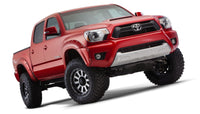Thumbnail for Bushwacker 12-15 Toyota Tacoma Fleetside Pocket Style Flares 4pc 73.5in Bed - Black