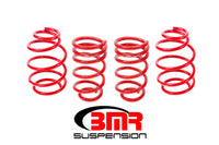 Thumbnail for BMR 10-15 5th Gen Camaro V8 Lowering Spring Kit (Set Of 4) - Red