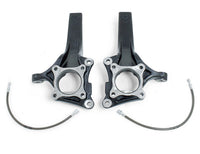 Thumbnail for MaxTrac 09-18 Ford F-150 2WD 4-4.5in Front Lift Spindles w/Extended DOT Compliant Brake Lines