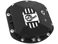 Thumbnail for aFe Street Series Dana 30Front Differential Cover Black w/ Machined Fins 97-18 Jeep Wrangler