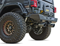 Thumbnail for Gibson 07-17 Jeep Wrangler Sport 3.6L 2.5in Patriot Skull Series Cat-Back Dual Exhaust - Blk Ceramic
