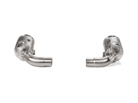 Thumbnail for Akrapovic 2019+ Porsche 911 Carrera (992) Link-Pipe Set w/Catalytic Converter (SS)