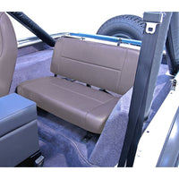 Thumbnail for Rugged Ridge Standard Rear Seat Gray 55-95 Jeep CJ / Jeep Wrangler