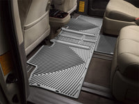 Thumbnail for WeatherTech 11+ Toyota Sienna Rear Rubber Mats - Grey