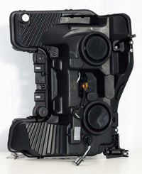 Thumbnail for AlphaRex 17-19 Ford F-250 SD NOVA LED Proj Headlights Plank Style Matte Blk w/Activ Light/Seq Signal