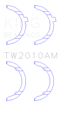 Thumbnail for King Volkswagen JR 1.6L (td) Thrust Washer Set