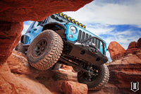 Thumbnail for ICON 07-18 Jeep Wrangler JK Pro Series Front Bumper Rec Winch Mount w/Bar/Tabs