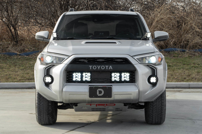 Diode Dynamics 14-23 Toyota 4Runner SS5 Stealth Grille LED 2-Pod Kit - Pro White Driving