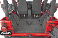 Thumbnail for BedRug 81-86 Jeep CJ-7 Rear Kit w/o Gussets 4pc Cargo Kit (Incl Tailgate & Cargo Liner)