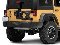Thumbnail for Officially Licensed Jeep 07-18 Jeep Wrangler JK HD Tire Carrier w/ Mount and Jeep Logo