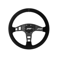 Thumbnail for PRP Flat Suede Steering Wheel- Black
