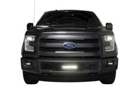 Thumbnail for Putco 15-17 Ford F-150 - SS Black Punch Design w/ 10in Luminix Light bar Bumper Grille Inserts