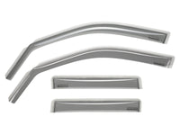 Thumbnail for WeatherTech 14+ Nissan Rogue Front and Rear Side Window Deflectors - Light Smoke