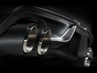 Thumbnail for Akrapovic 15-17 BMW X5M (F85) Evolution Line Cat Back (Titanium) w/ Carbon Tips