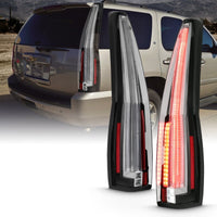 Thumbnail for ANZO 2007-2014 Chevrolet TahOE Led Taillights Red/Clear