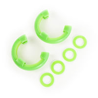 Thumbnail for Rugged Ridge Green 3/4in D-Ring Isolator Kit