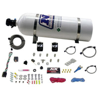 Thumbnail for Nitrous Express All Sport Compact EFI Single Nozzle Nitrous Kit (35-50-75 HP) w/15lb Bottle