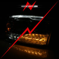 Thumbnail for ANZO 2009-2018 Dodge Ram 1500 Projector H.L. Switchback Chrome Amber