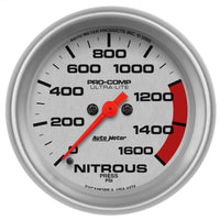 Thumbnail for Autometer Ultra-Lite 2-5/8in 1600PSI Nitrous Pressure Gage